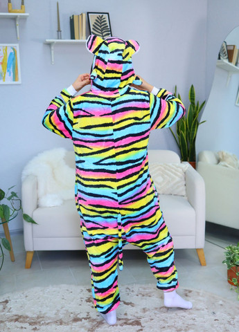 Кігурумі райдужний кіт з капюшоном і хвостиком на ґудзиках жіноче (1036) My Kigu (355888614)