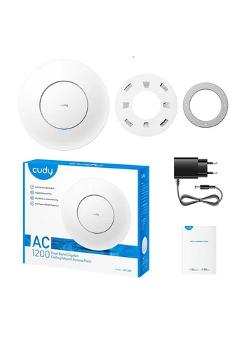 Точка доступу Cudy AP1300 WiFi 5 з підтримкою Mesh дводіапазонна гігабітна No Brand (402821210)