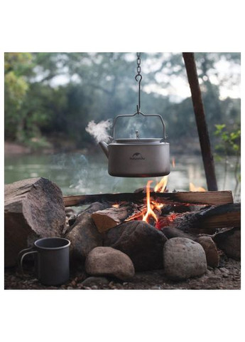 Чайник туристический (6927595782637) Naturehike NH21CJ007 Titan 1 л (366523086)