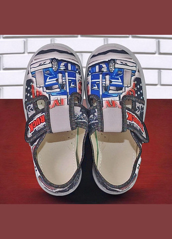 Ортопедичні тапочки на липучці капчики для хлопчика змінне взуття в садок змінка Валді Waldi (345647856)