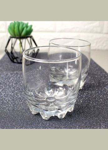 Маленькі скляні стакани в наборі Сільвана 6 шт 200 мл (42414) Pasabahce (303138250)