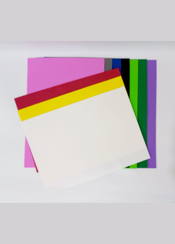 Фоамиран А4 15A4MIX1 EVA 1,5мм. набор 10 цветов/10 листов (4823322210379) J.Otten (292708753)