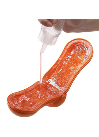 Мастурбатор Flip Orb — Sunset Orange, с изменяемым сжатием, со стимулирующими шариками внутри Tenga (315149418)