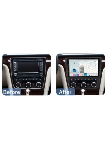 Штатна магнітола Makede M150S Volkswagen Passat B7 USA (2010-2016) QleD M150S 2Gb+32Gb F3 Mekede (384110287)