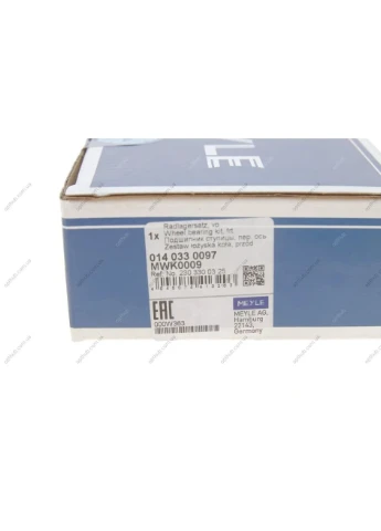 Підшипник маточини (передньої) MB E-class (W211) 014 033 0097 UA63 No Brand (340416783)