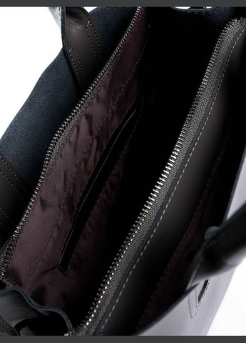 Сумка шкіряна жіноча Шопер функціональна сіра NIUNIU (313862959)