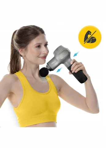 Ручной перкуссионный массажер Massage Gun Active 30 Вт массажный пистолет (P-5907739319937) 4FIZJO (386488600)