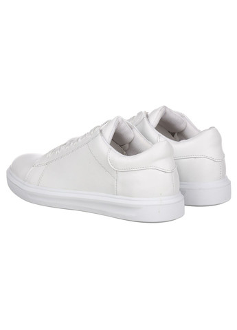 Белые демисезонные женские кроссовки из кожи 135 б Trendy