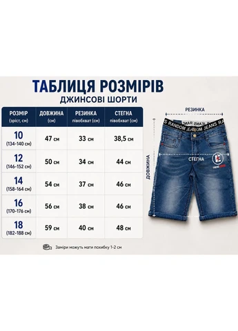 Джинсовые шорты для мальчика Trend Jeans с регулируемым поясом Happy House (394662845)