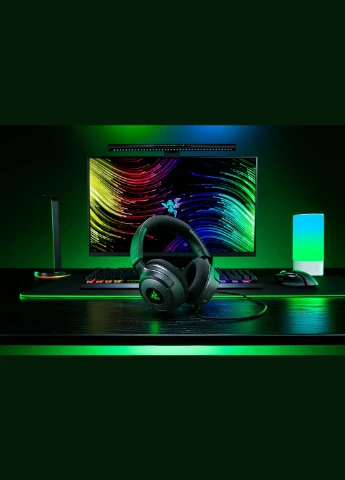 Гарнитура игровая Kraken V4 X, 7.1, USB-A, 1.8м, RGB, черный Razer (342397736)