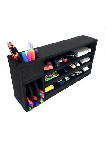 Настольный органайзер из дерева Рокледж венге (КНЦ-007912) No Brand (328227729)