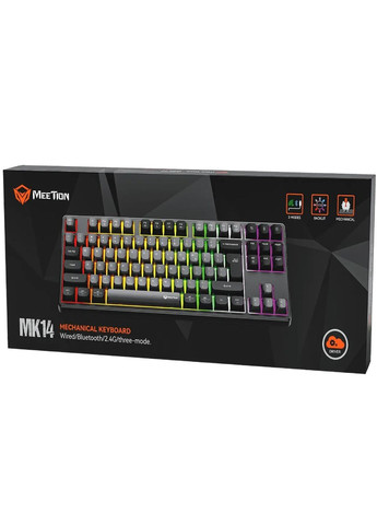 Клавиатура MK14 Black (MT-MK14-A-RUA) MEETION (370033504)