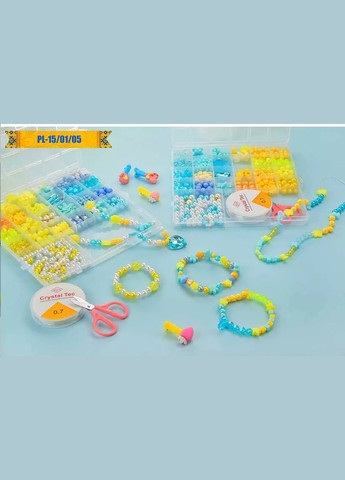 Набір бісеру для виготовлення креативних аксесуарів PL 15/01/05 намистини, бісер, підвіски Bambi (364132377)
