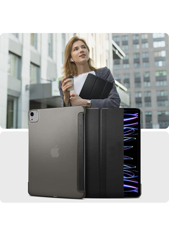 Чехол Tri Fold Hard для Apple iPad Air 13" M2 2024 Black (711471) BeCover (368680026)