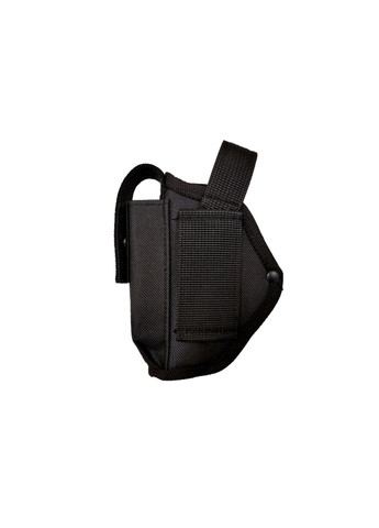 Кобура для ПМ Макарова поясна з чохлом підсумком під магазин Oxford чорна + страховий шнур 981 SV Сварог (342375337)