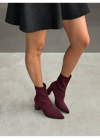 Осенние эффектные женские ботинки No Brand тканевые