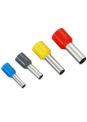 Набор кабельных наконечников-гильзы OlKWL 1800 шт Кабельные клеммы, изолированные для обжима проводов 0.5-10 мм No Brand (330778891)