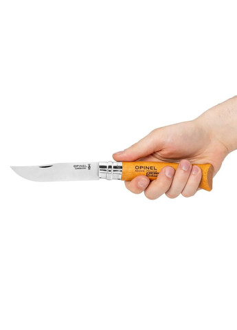 Нож кухонный Carbon Steel No.10 (113100) Углеродистая сталь Opinel (366289327)