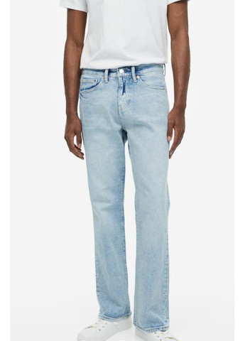 Голубые повседневный брюки H&M