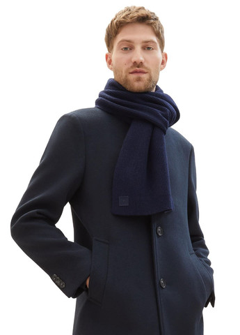 Мужской темно-синий шарф Tom Tailor (371991468)