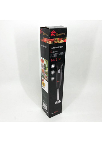 Блендер занурювальний електричний для дому MS-5101 350 Вт, AG-395 Блендер подрібнювач Domotec (352770630)