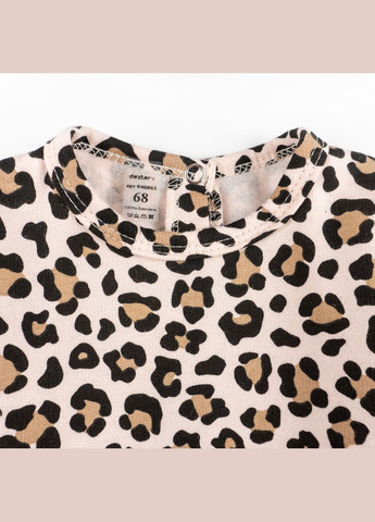 Боді-сукня для дівчинки леопардова з фатіновою спідницею Leo Коричневий dexter's (302211051)