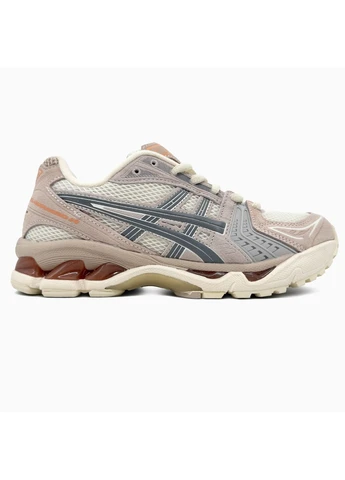 Бежеві літні кросівки asics gel-kayano 14 peach/cream асікс гель кахано 14 No Brand