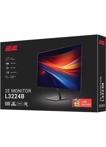 Монитор 31.5" L3224B (-L3224B-01.UA) Black 2E (360418878)