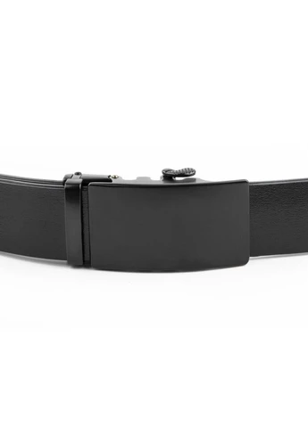 Ремень мужской с затемненной пряжкой Vintage черный (sku_20302) No Brand (327819416)