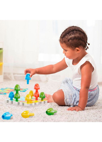 Развивающий набор мозаики 2 в 1 2270-Q 16 фишек, 4 карточки, 4 основы Quercetti (358939566)