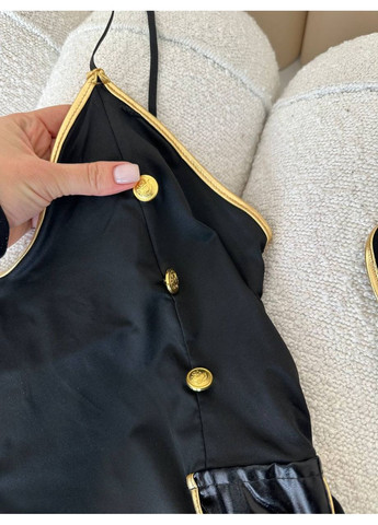 Черный демисезонный женский ролевой костюм | чёрная королева игры Vital-Textile 128/85