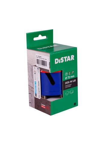 Алмазне корончасте Свердло DDSW 72x65-4xМ16 Т-Бетон 17984445080 Коронка по бетону (10158) Distar (295033924)