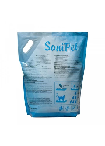 Наповнювач Sani Pet для котячого туалету силікагелевий 7,6 л Природа (399746612)