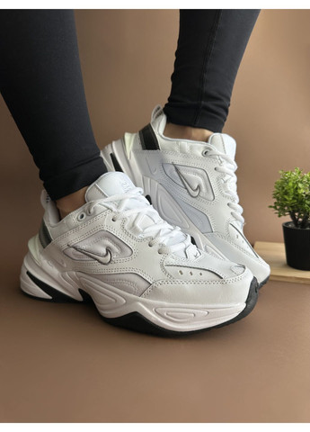 КРОСІВКИ ЖІНОЧІ NIKE M2K TEKNO ESSENTIAL WHITE BLACK НАЙК М2К ТЕКНО No Brand чорні демісезони (368868376)