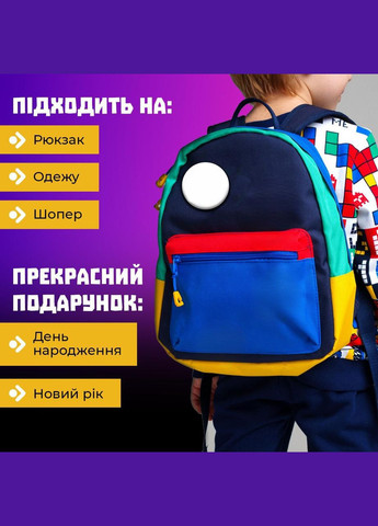 Значек итальянский брейнрот мем на булавке на рюкзак 44 мм 1 шт Shantou (346286686)