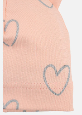 Шапка для дівчинки колір персиковий ЦБ-00274161 Makko (324216283)