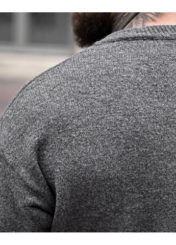 Серый мужской свитер alonso серый (370024745)