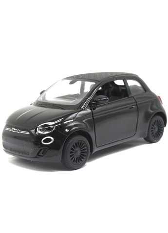 Машинка металлическая "Fiat 500E", черный Kinsmart (292252007)