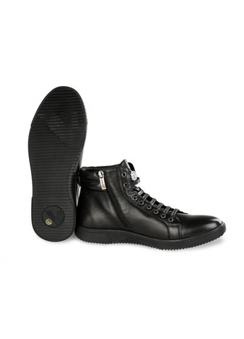 Черные зимние ботинки 7184310-б цвет черный Clemento