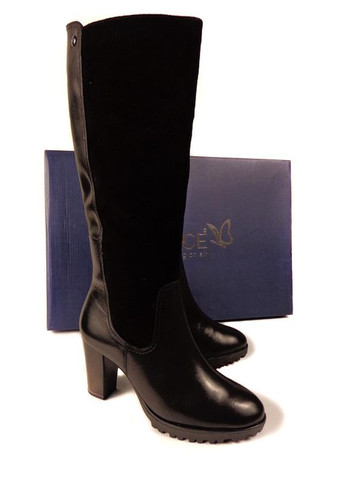 , Німеччина, жіночі елегантні шкіряні зимові чоботи єврозима Caprice (305576189)