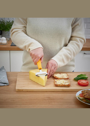 Ложка для сиру ІКЕА UPPFYLLD яскравожовтий (10529388) IKEA (271121011)