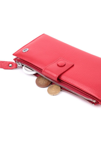 Жіночий шкіряний гаманець 9,5х19х2,5 см st leather (288047074)