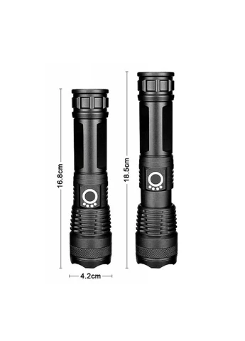 Фонарик ручной аккумуляторный BL-X71-P50 с фокусировкой X-Balog (340111728)