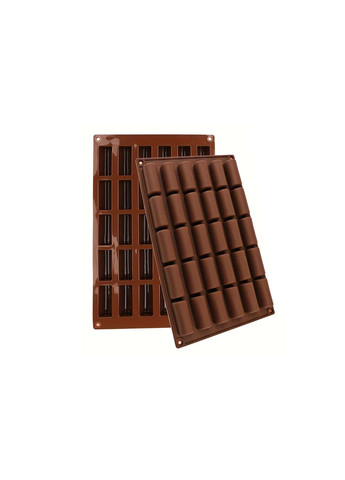 Форма силиконовая на 30 ячеек для батончиков, шоколадных конфет и льда Kitchen Master (338656760)