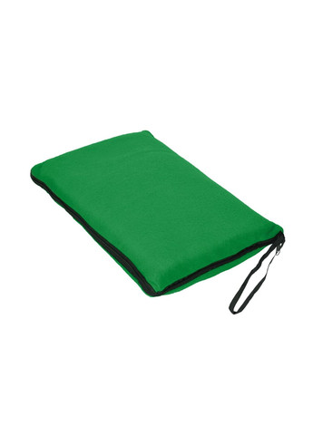 Плед з чохлом однотонний флісовий зелений 3100-06 Discover Warm (328288309)