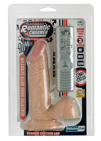 Вибратор на присоске РОМАНТИЧНЫЙ ВОЛШЕБНИК No Brand (284728885)