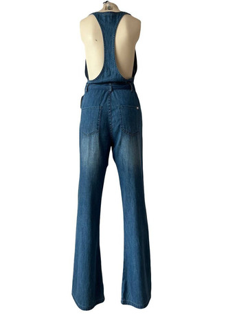 Комбінезон B19117O6 Синій Volcom однотонний синій повсякденний