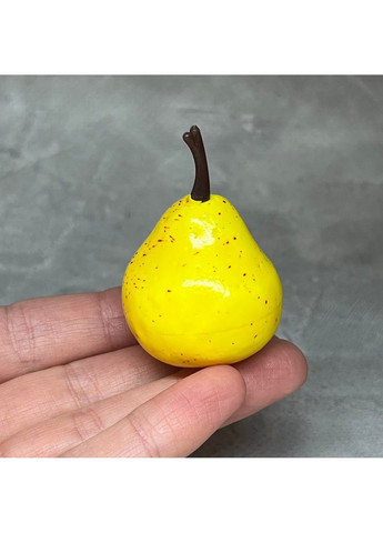 Груша маленькая (искусственная), 3,5 см, желтый, арт 019190 - 1 шт. No Brand (363186454)