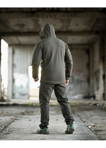 Армійський чоловічий демісезонний костюм 5 в 1 SoftShell олива Freedom