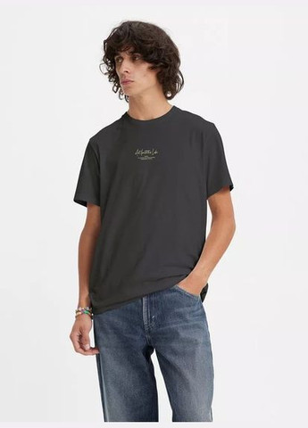 Темно-серая футболка с коротким рукавом Levi's